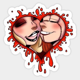 Heart of Chucky Sticker